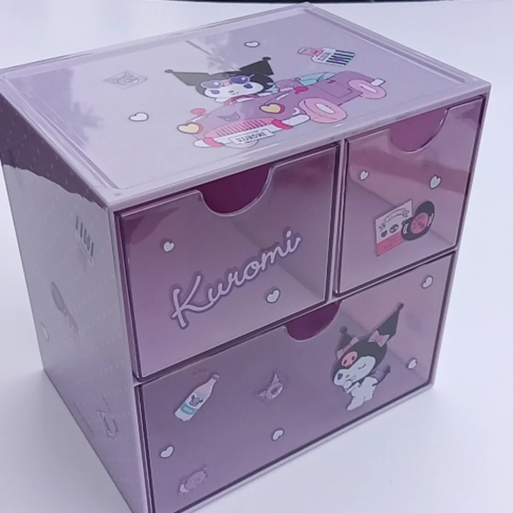 Miniso Sanrio Purple Organizer Box
